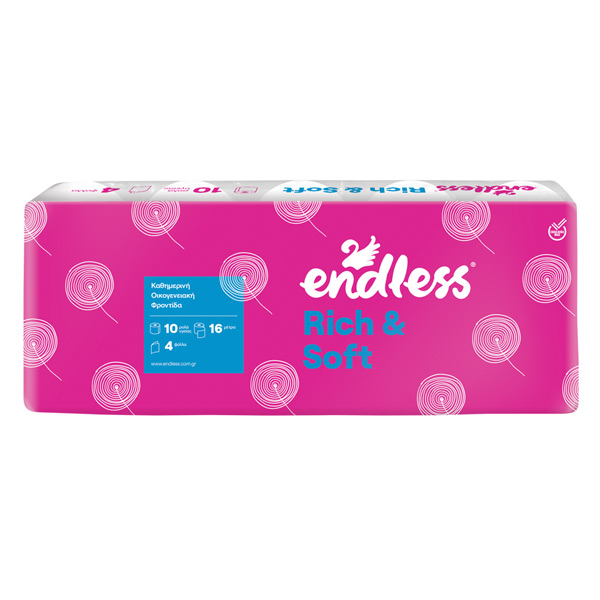 Endless Rich & Soft 105g 4φυλλο 8 Ρολά